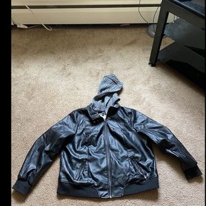 Leather jacket